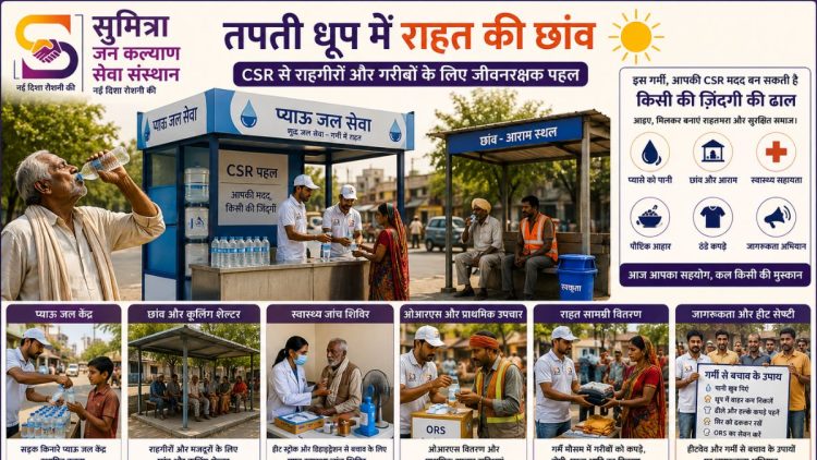 गर्मी का कहर, CSR का सहारा: कंपनियों को सड़क पर जूझते राहगीरों और गरीबों के लिए 5 प्रोजेक्ट सुझाव